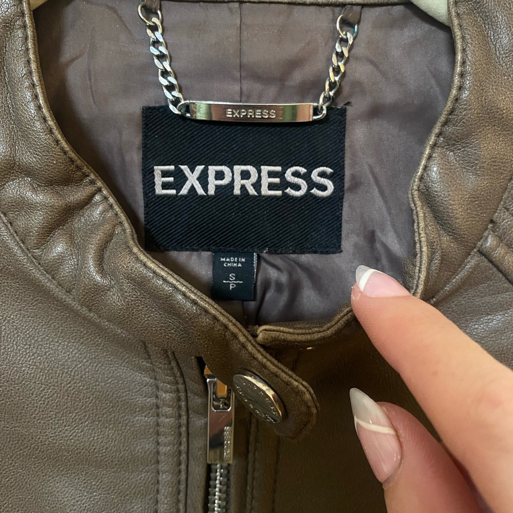 Express Leather Jacket - Picture 3 of 4